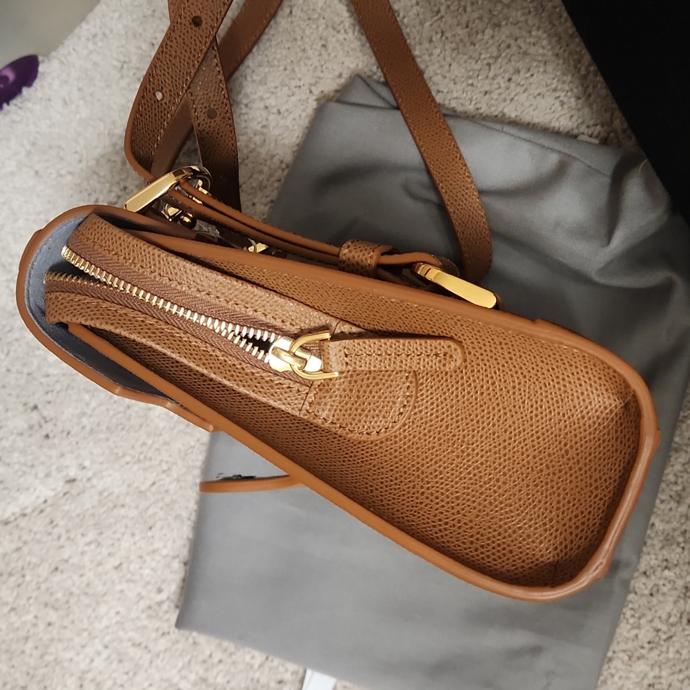 Senreve Alunna bag - chestnut, pebbled leather - Picture 5 of 5